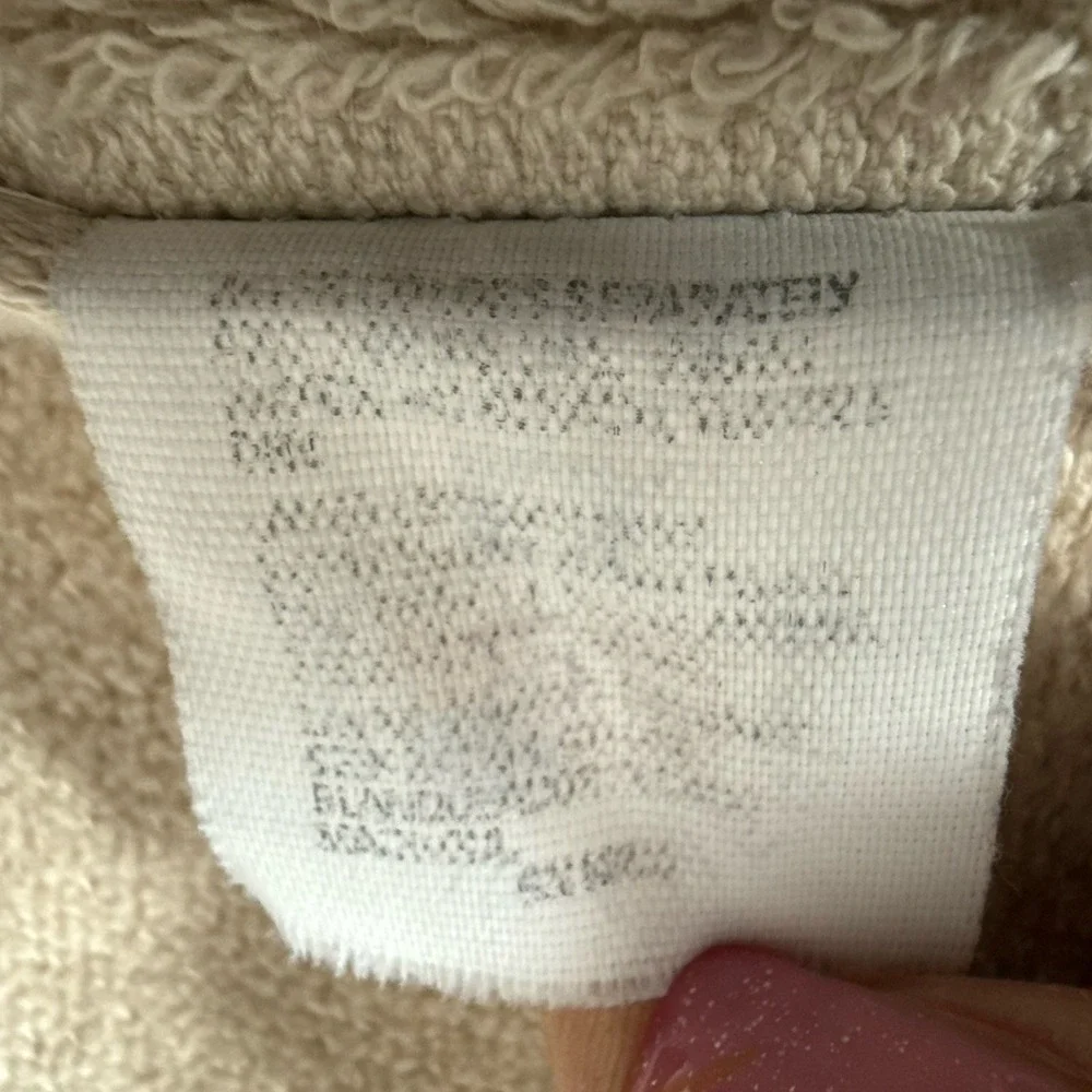 Avanti for Macys Bath Linens BANANA PALM 1 Bath Towel & 1 Hand Towel Made In USA